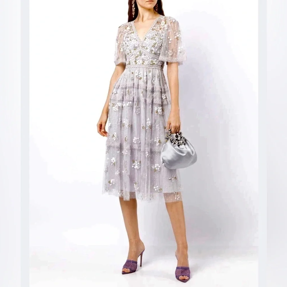 Needle and Thread Midsummer Lace Dress Size 0 - Picture 2 of 12